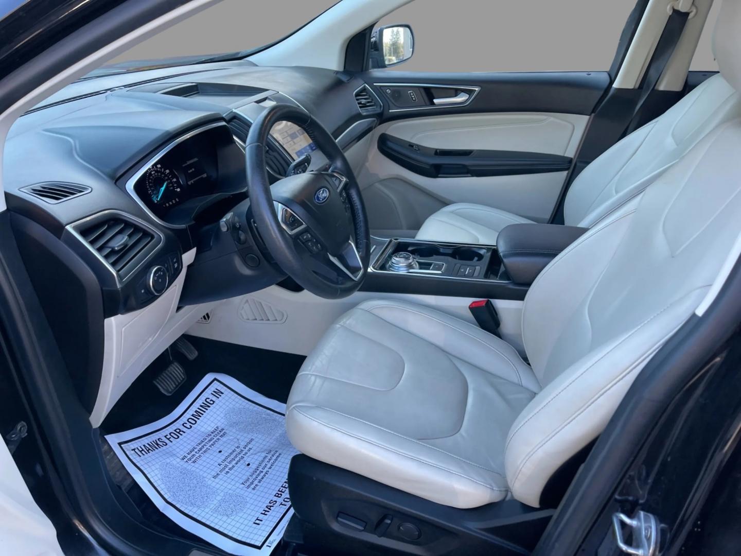 2020 Black /Beige Ford Edge Titanium AWD (2FMPK4K96LB) with an 2.0L I4 DOHC 16V Turbo engine, 8A transmission, located at 11115 Chardon Rd. , Chardon, OH, 44024, (440) 214-9705, 41.580246, -81.241943 - Photo#17